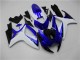 Blau Weiß Suzuki GSXR 600 / 750 K6 2006-2007 Motorrad Verkleidungen Komplett Sets Blau Weiß Suzuki GSXR 600 / 750 K6 2006-2007 Motorrad Verkleidungen Komplett Sets
