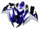 Blau Weiß Suzuki GSXR 600 / 750 K6 2006-2007 Motorrad Verkleidungen Komplett Sets Blau Weiß Suzuki GSXR 600 / 750 K6 2006-2007 Motorrad Verkleidungen Komplett Sets