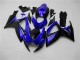 Blau Schwarz Suzuki GSXR 600 / 750 K6 2006-2007 Motorrad Verkleidungen & Plastik Blau Schwarz Suzuki GSXR 600 / 750 K6 2006-2007 Motorrad Verkleidungen & Plastik