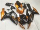 Schwarz Orange Suzuki GSXR 600 / 750 K6 2006-2007 Motorrad Verkleidung