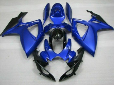 Blau Schwarz Suzuki GSXR 600 / 750 K6 2006-2007 Motorrad Verkleidung