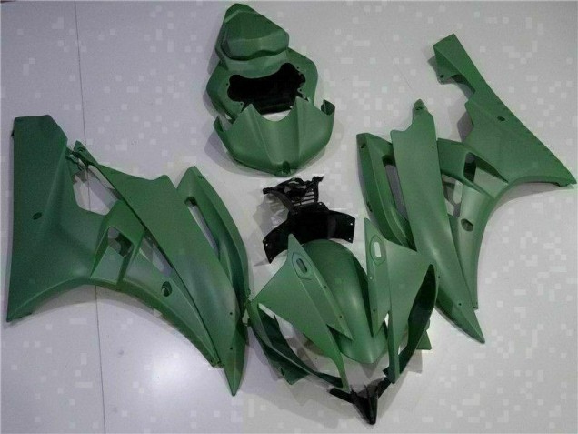 Grün Yamaha R6 2006-2007 Motorrad Verkleidungen Grün Yamaha R6 2006-2007 Motorrad Verkleidungen