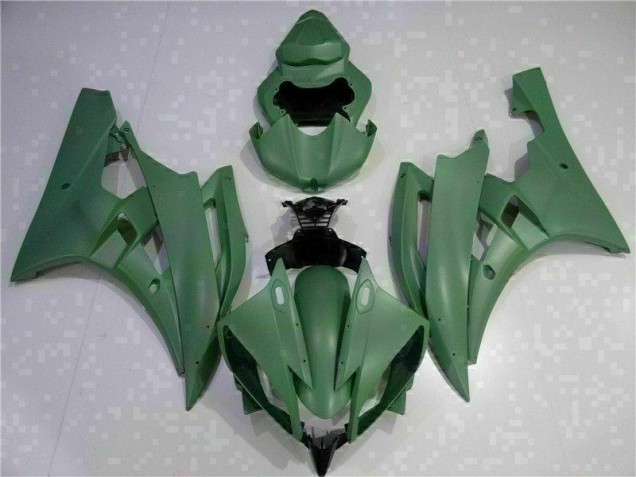 Grün Yamaha R6 2006-2007 Motorrad Verkleidungen Grün Yamaha R6 2006-2007 Motorrad Verkleidungen