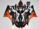 Orange Schwarz Yamaha R6 2006-2007 Motorrad Verkleidung