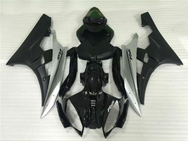 Silber Schwarz Yamaha R6 2006-2007 Motorrad Verkleidungen & Plastik Silber Schwarz Yamaha R6 2006-2007 Motorrad Verkleidungen & Plastik