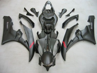 Matt Schwarz Yamaha R6 2006-2007 Motorrad Verkleidung