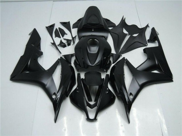 Schwarz Honda CBR 600 RR 2007-2008 Motorrad Verkleidung Schwarz Honda CBR 600 RR 2007-2008 Motorrad Verkleidung