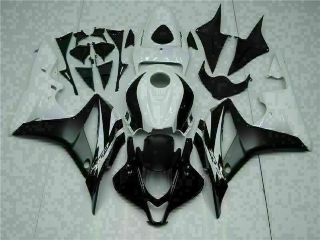 Schwarz Honda CBR 600 RR 2007-2008 Motorrad Vollverkleidung Schwarz Honda CBR 600 RR 2007-2008 Motorrad Vollverkleidung