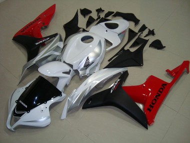 Weiß Schwarz Rot Honda CBR 600 RR 2007-2008 Motorrad Verkleidung
