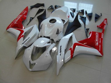 Weiß Rot Rennen Version Honda CBR 600 RR 2007-2008 Motorrad Verkleidungen