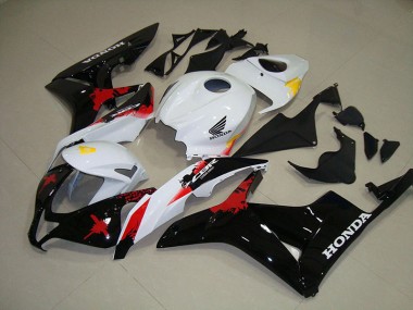 Weiß Schwarz Rot Honda CBR 600 RR 2007-2008 Motorrad Verkleidungen