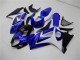 Blau Weiß Schwarz Suzuki GSXR 1000 K7 2007-2008 Motorrad Verkleidungen