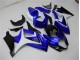 Blau Weiß Schwarz Suzuki GSXR 1000 K7 2007-2008 Motorrad Verkleidungen