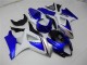 Blau Weiß Suzuki GSXR 1000 K7 2007-2008 Motorrad Verkleidung