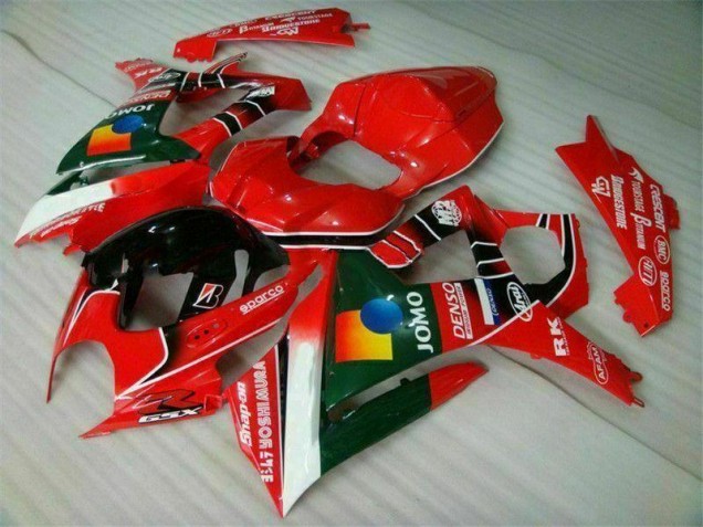 Rot Suzuki GSXR 1000 K7 2007-2008 Motorrad Verkleidung Rot Suzuki GSXR 1000 K7 2007-2008 Motorrad Verkleidung