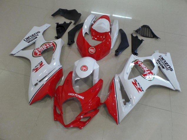 Lucky Strike Suzuki GSXR 1000 K7 2007-2008 Motorrad Verkleidungen Lucky Strike Suzuki GSXR 1000 K7 2007-2008 Motorrad Verkleidungen