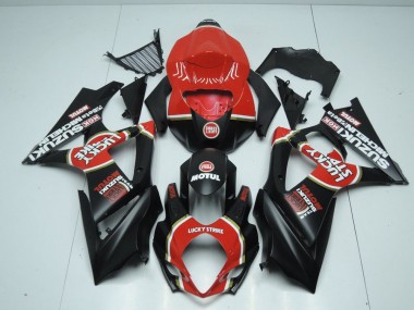 Matt Lucky Strike Suzuki GSXR 1000 K7 2007-2008 Motorrad Verkleidungen