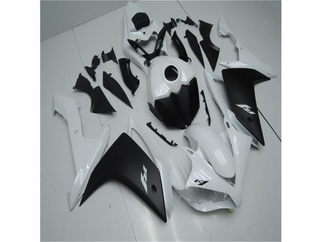 Weiß Schwarz Yamaha R1 2007-2008 Motorrad Verkleidungen Weiß Schwarz Yamaha R1 2007-2008 Motorrad Verkleidungen