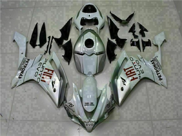 Weiß Yamaha R1 2007-2008 Motorrad Verkleidung Weiß Yamaha R1 2007-2008 Motorrad Verkleidung