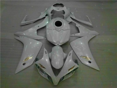 Weiß Yamaha R1 2007-2008 Motorrad Vollverkleidung