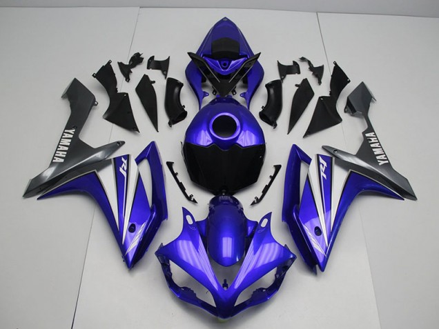 Blau Weiß Yamaha R1 2007-2008 Motorrad Verkleidungen & Plastik Blau Weiß Yamaha R1 2007-2008 Motorrad Verkleidungen & Plastik