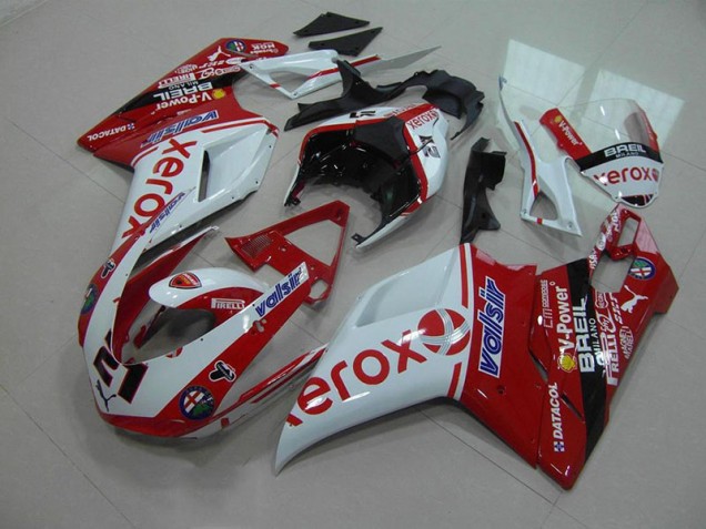 OEM Stil Xerox Ducati 848 1098 1198 2007-2014 Motorrad Verkleidungen OEM Stil Xerox Ducati 848 1098 1198 2007-2014 Motorrad Verkleidungen