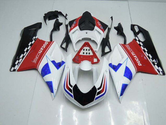 Stern Ducati 848 1098 1198 2007-2014 Motorrad Verkleidung Stern Ducati 848 1098 1198 2007-2014 Motorrad Verkleidung