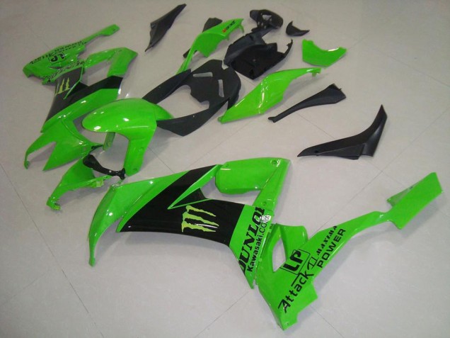 Grünes Monster Kawasaki ZX10R 2008-2010 Motorrad Verkleidungen
