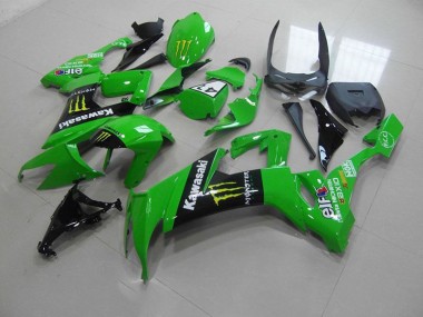 Grünes Monster 41 Kawasaki ZX10R 2008-2010 Motorrad Verkleidungen