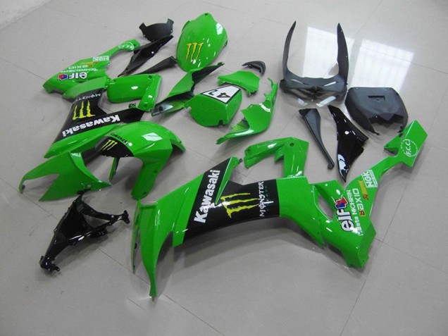 Grünes Monster 41 Kawasaki ZX10R 2008-2010 Motorrad Verkleidungen Grünes Monster 41 Kawasaki ZX10R 2008-2010 Motorrad Verkleidungen