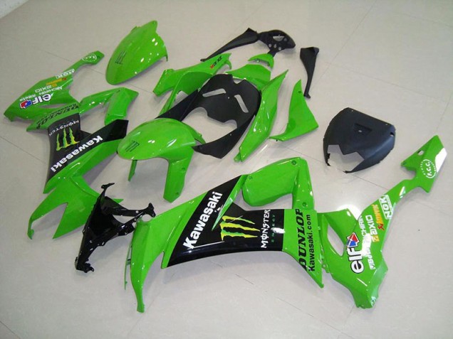 Grünes Monster Kawasaki ZX10R 2008-2010 Motorrad Verkleidung