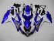 Weiß Blau Suzuki GSXR 600 / 750 K8 2008-2010 Motorrad Verkleidungen