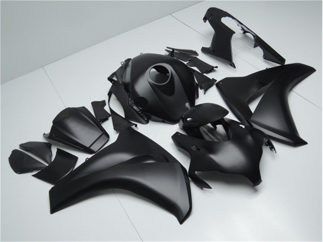 Matt Schwarz Honda CBR 1000 RR 2008-2011 Motorrad Verkleidung Matt Schwarz Honda CBR 1000 RR 2008-2011 Motorrad Verkleidung