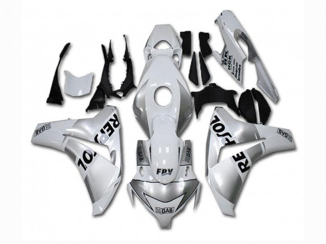 Silber Weiß Repsol Honda CBR 1000 RR 2008-2011 Motorrad Verkleidungen
