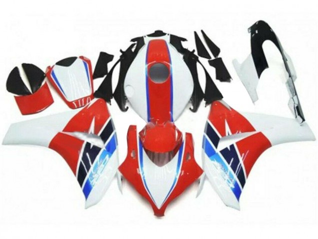 Rot Weiß Honda CBR 1000 RR 2008-2011 Motorrad Verkleidungen Rot Weiß Honda CBR 1000 RR 2008-2011 Motorrad Verkleidungen