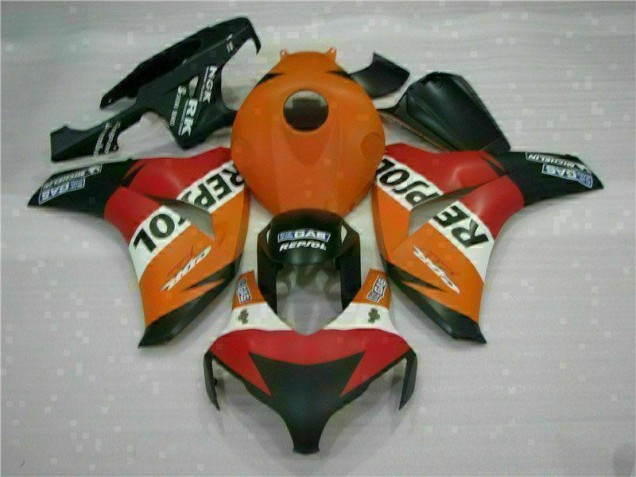 Orange Repsol Honda CBR 1000 RR 2008-2011 Motorrad Verkleidungen Komplett Sets Orange Repsol Honda CBR 1000 RR 2008-2011 Motorrad Verkleidungen Komplett Sets