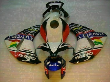 Weiß Blau Honda CBR 1000 RR 2008-2011 Motorrad Vollverkleidung