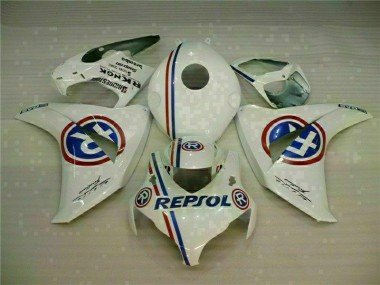 Weiß Blau Repsol Honda CBR 1000 RR 2008-2011 Motorrad Verkleidung