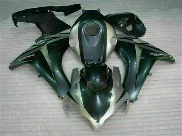 Schwarz Silber Honda CBR 1000 RR 2008-2011 Motorrad Verkleidungen