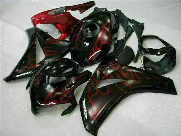 Rot Flamme Honda CBR 1000 RR 2008-2011 Motorrad Verkleidungen Rot Flamme Honda CBR 1000 RR 2008-2011 Motorrad Verkleidungen