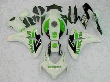Grün Weiß Honda CBR 1000 RR 2008-2011 Motorrad Vollverkleidung