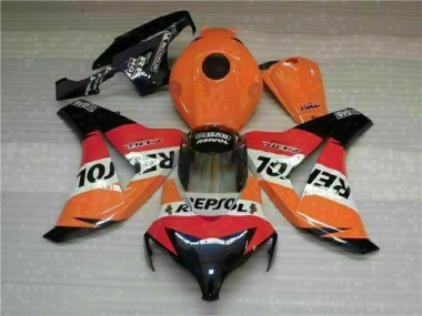 Orange Repsol Honda CBR 1000 RR 2008-2011 Motorrad Verkleidungen