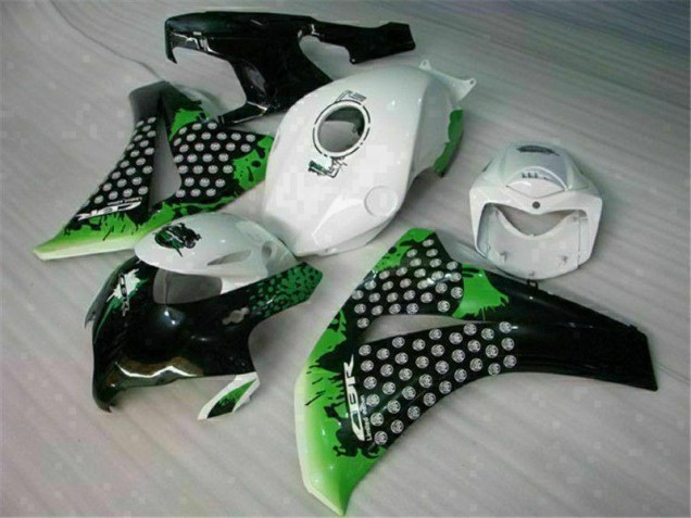Grün Weiß Honda CBR 1000 RR 2008-2011 Motorrad Verkleidung Grün Weiß Honda CBR 1000 RR 2008-2011 Motorrad Verkleidung