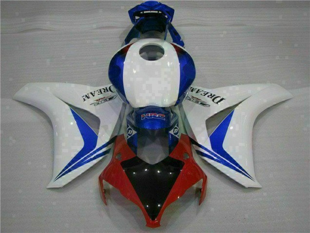 Weiß Blau Honda CBR 1000 RR 2008-2011 Motorrad Verkleidung