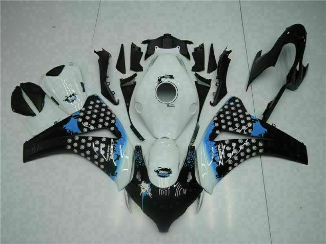 Weiß Schwarz Honda CBR 1000 RR 2008-2011 Motorrad Verkleidung