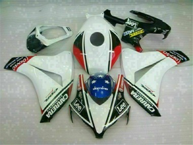 Weiß Honda CBR 1000 RR 2008-2011 Motorrad Vollverkleidung
