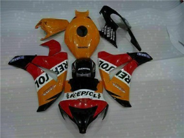 Orange Honda CBR 1000 RR 2008-2011 Motorrad Verkleidungen