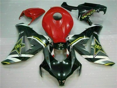 Rot Schwarz Honda CBR 1000 RR 2008-2011 Motorrad Verkleidungen