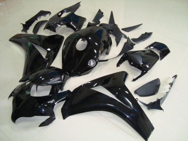 Ganz schwarz ohne Aufkleber Honda CBR 1000 RR 2008-2011 Motorrad Verkleidungen