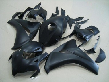Ganz Matt Schwarz Honda CBR 1000 RR 2008-2011 Motorrad Verkleidungen